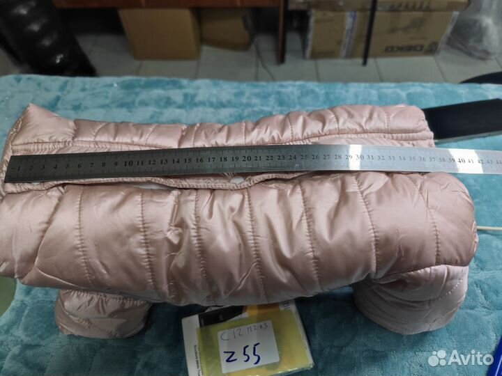 Z55. Розовое зимнее пальто для собак