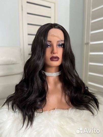 Парик каштан на сетке