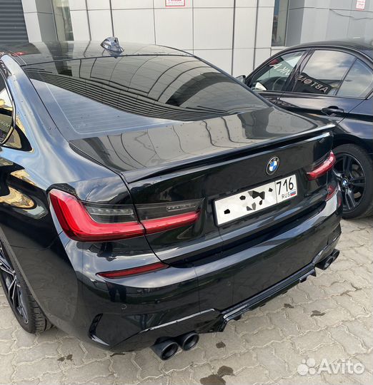 Спойлер на bmw g20