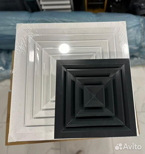 Диффузор потолочный квадратный 600 600 Анемостат