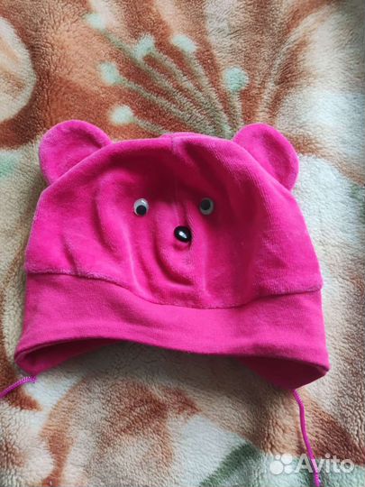 Шапочка детская для девочки