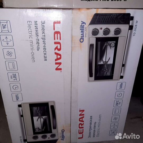 Электропеч leran TO 2628 W