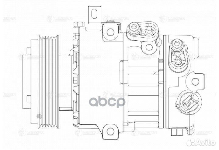 Компрессор кондиц. для а/м Hyundai Creta (16)