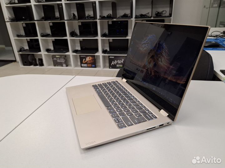 Сенсорный Lenovo Yoga i3-7Gen/940MX/8Gb/SSD/HDD/FH
