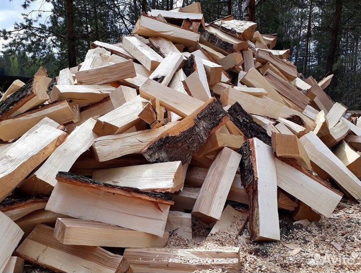 Дрова колотые