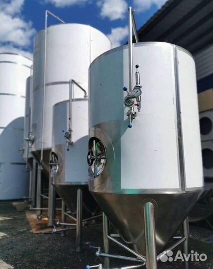 Цкт. Цилиндроконический бродильный танк