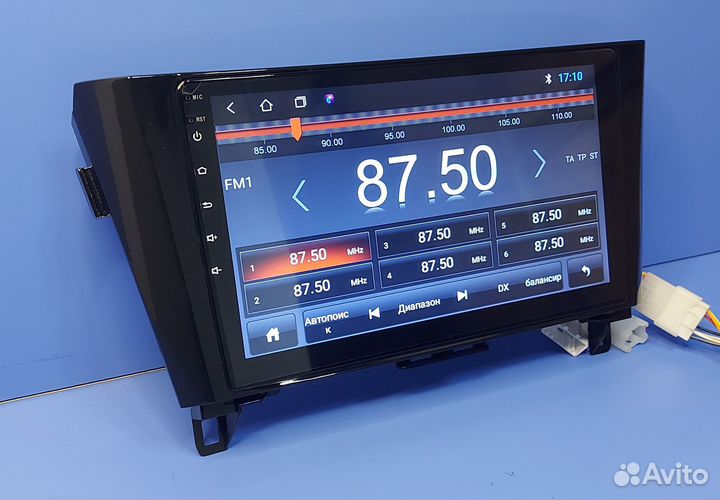 Магнитола android Nissan Qashqai, X-Trail 14+ 10