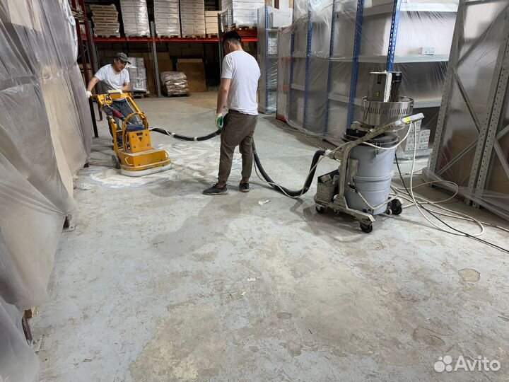 Устойство полимерного/эпоксидного пола