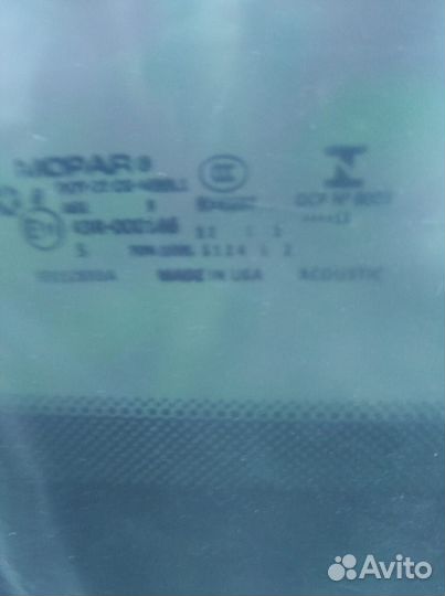 Лобовое стекло jeep grand cherokee с 2013 - 2018г