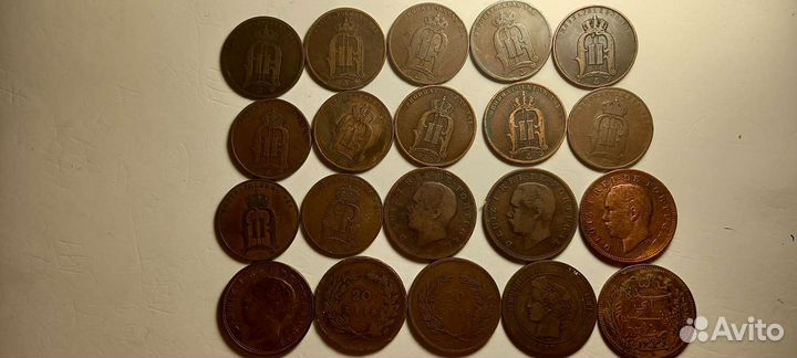 Старинные монеты Европы и мира.Оригинал