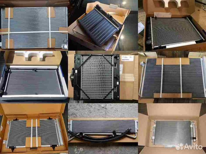 Радиатор кондиционера KIA RIO, KIA RIO 05-10