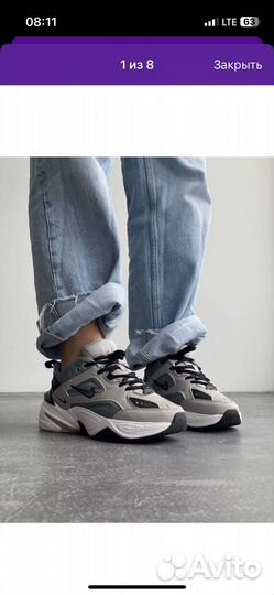 Кроссовки nike М2К tekno