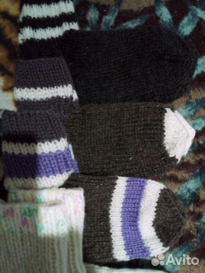 Носочки теплые вязанные 36-42