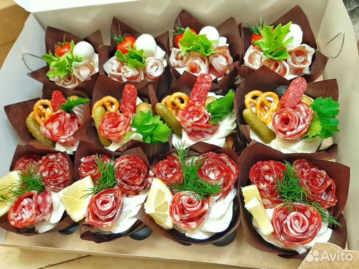 Закусочные капкейки