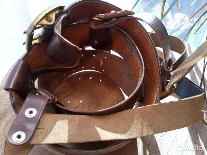 Офицерский ремень с портупеей СССР 115 см