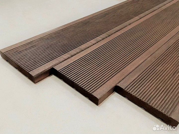 Террасная доска термоясень