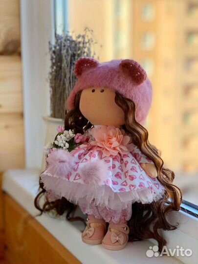 Интерьерная кукла ручной работы