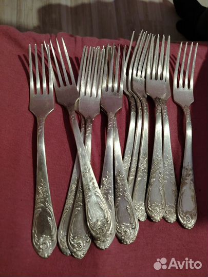 Вилки мельхиоровые СССР