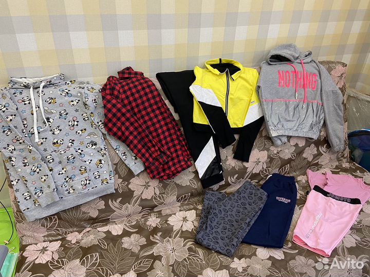 Пакет вещей на девочку рост 140 146