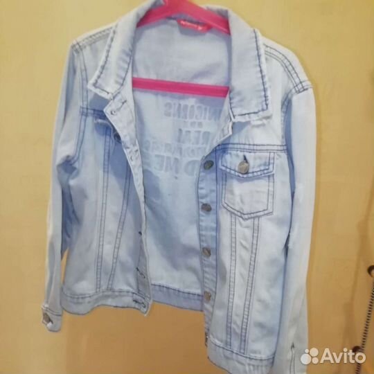 Джинсовка для девочки 152