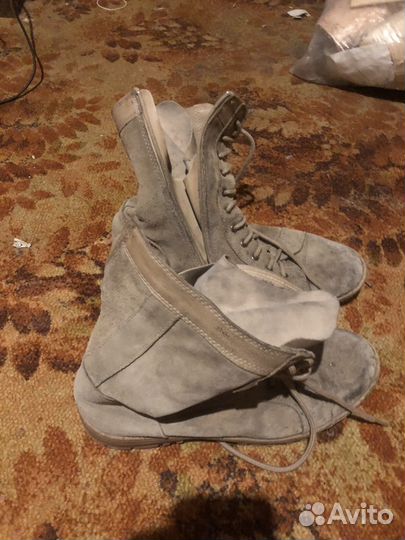 Берцы летние песочные