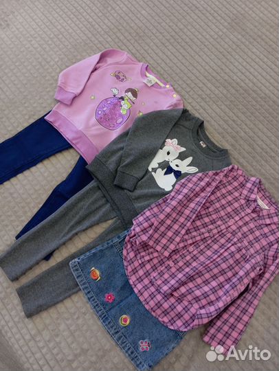 Пакет вещей для девочки 98,104рр