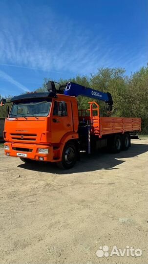 КАМАЗ 65115 с КМУ, 2017