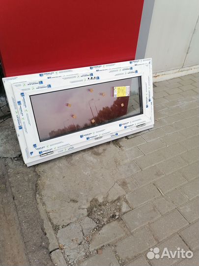 Готовые окна-фрамуги 1300х600 мм