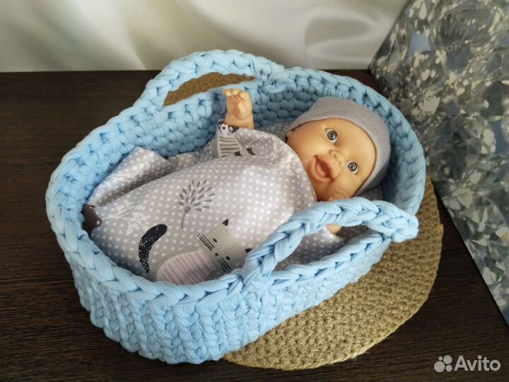 Новый комплект для пупсика 21см.Вместе с пупсиком