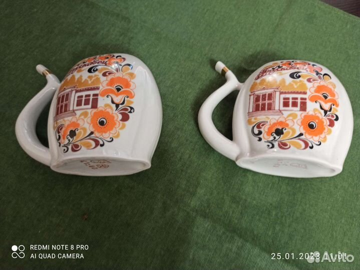 Кружки фарфор СССР