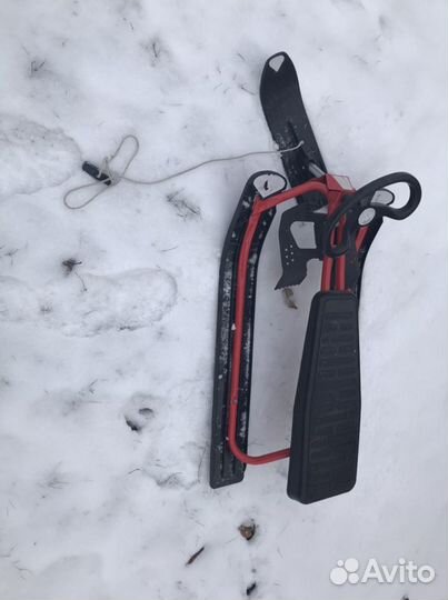 Детский снегокат бу