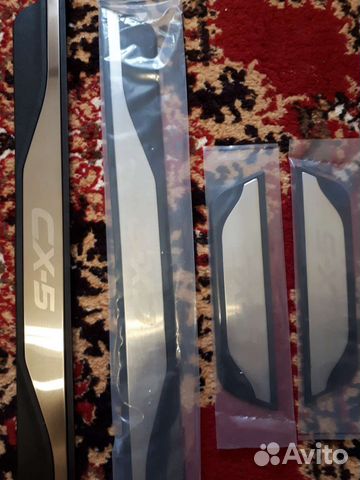 Накладки на пороги мазда сх5