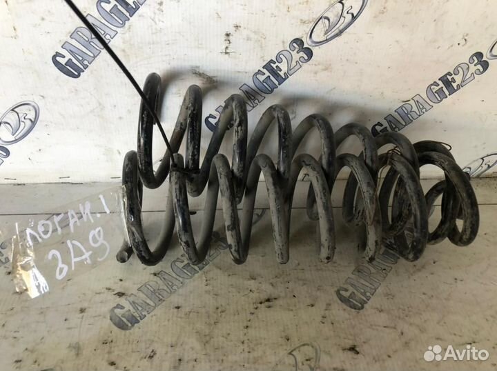 Пружина амортизатора задняя Renault Logan