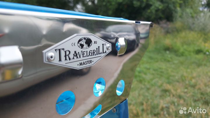 Мангал складной нержавеющая сталь 30 и 70 см