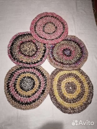 Коврики вязаные