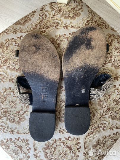 Шлепанцы натуральная кожа 38 размер