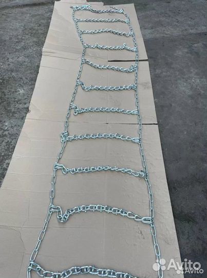 Цепи противоскольжения 15,5*38 мтз/юмз шипованная