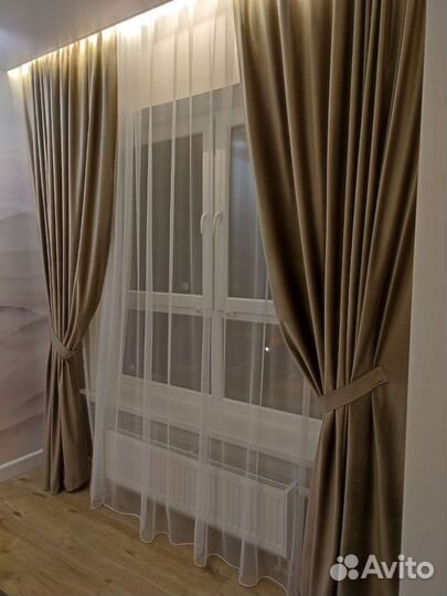 Дизайн и пошив штор, химчистка