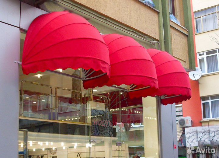 Маркизы для частных домов, кафе, баров, ресторанов