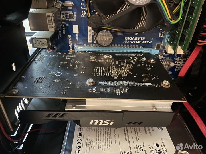 Видеокарта MSI GT 1030 Aero