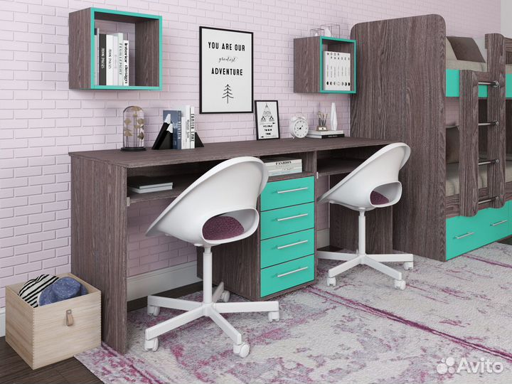 Письменный стол для двоих