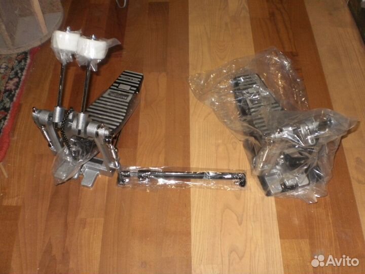 Двойная педаль кардан для бас бочки maxtone TFL778