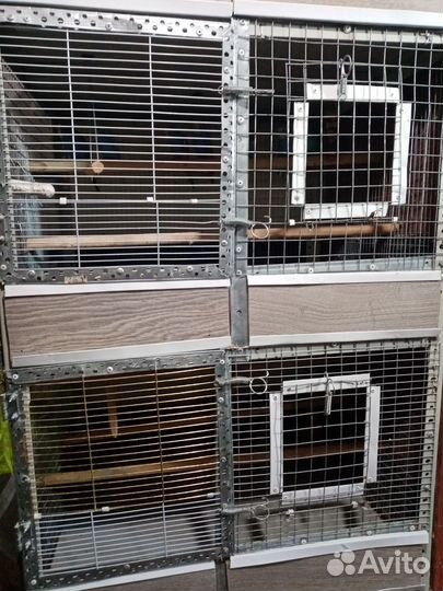 Клетки вольеры для птиц
