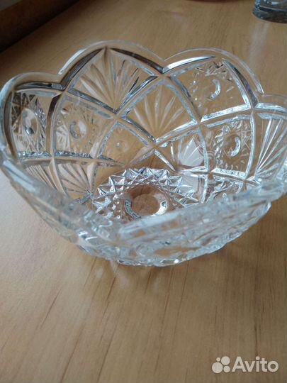 Пепельница из цвет стекла Чехия, начало 70х годов