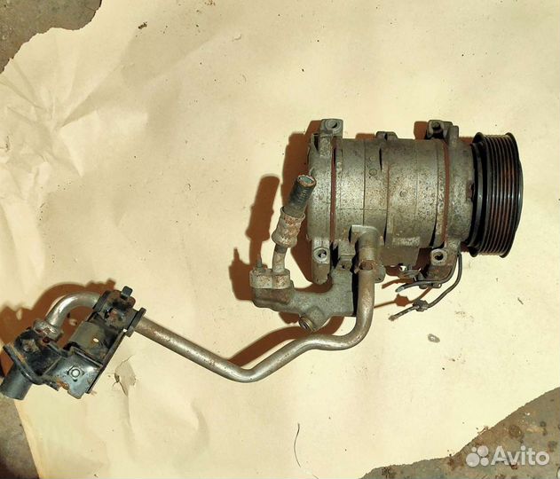 Компрессор кондиционера Хонда Срв 2