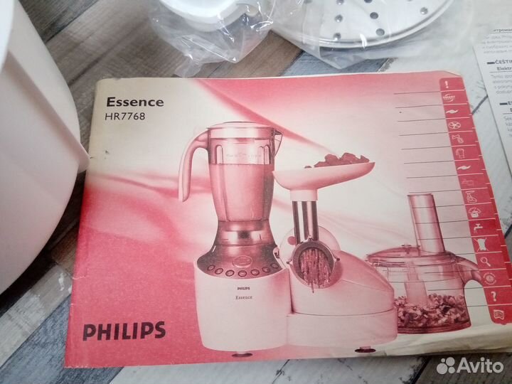 Сменные насадки на кухоный комбайн philips essence