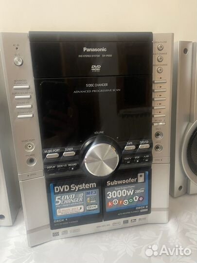 Музыкальный центр panasonic