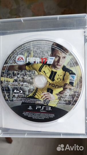 Диски на ps3 fifa 17