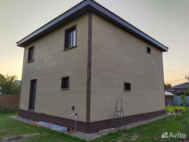 Монтаж сайдинга фасадные работы