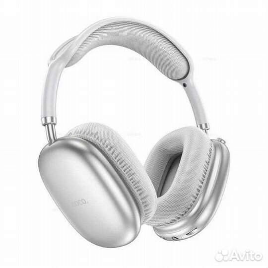 Беспроводные наушники Hoco W35 Air, серебристые